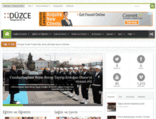 Tablet Screenshot of duzce.com