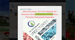 Desktop Screenshot of gumyo.duzce.edu.tr