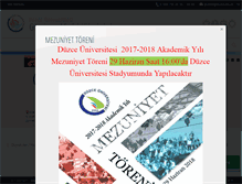 Tablet Screenshot of gumyo.duzce.edu.tr