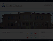 Tablet Screenshot of dmyo.duzce.edu.tr