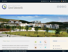 Tablet Screenshot of gensek.duzce.edu.tr
